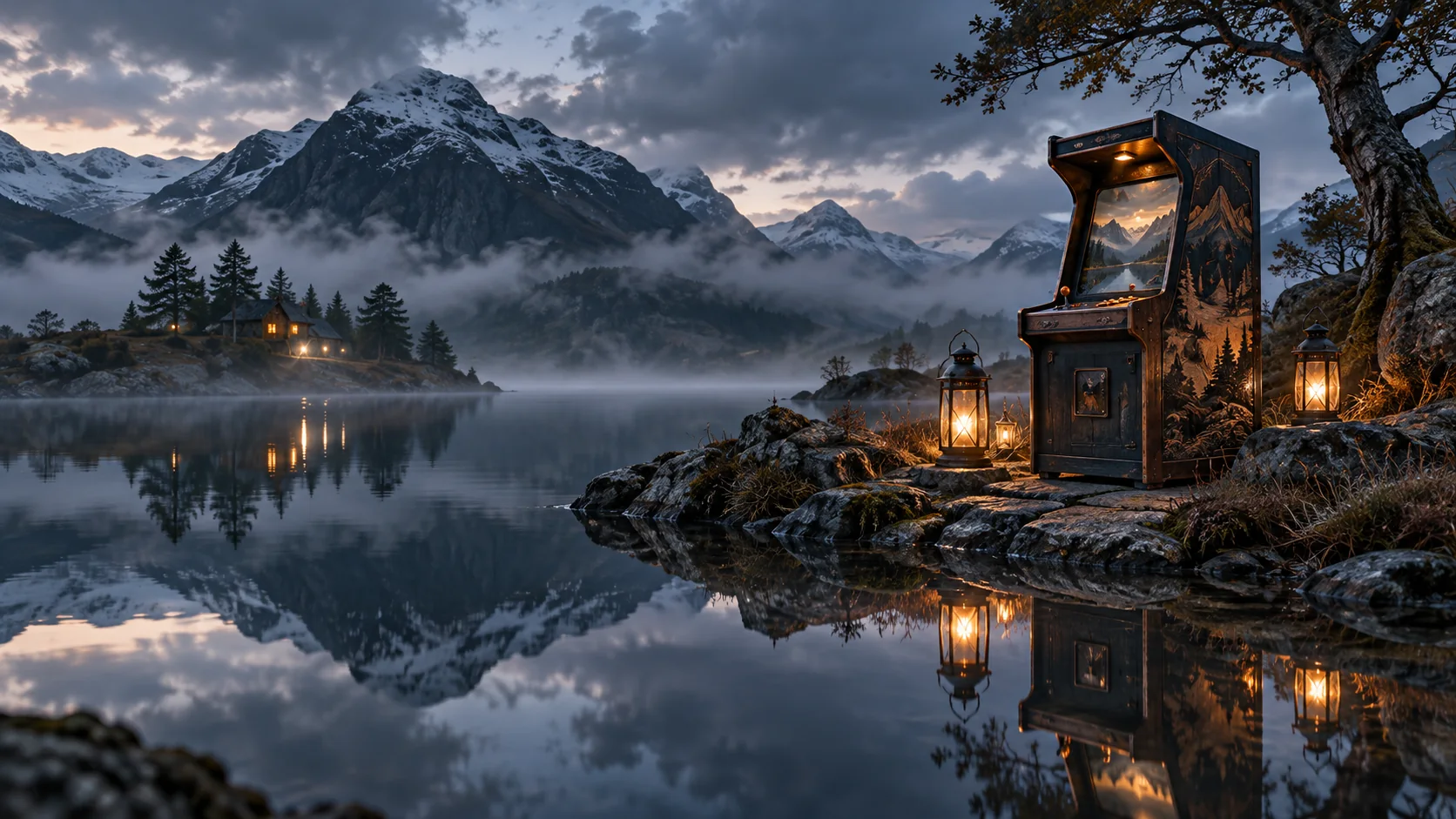 Loch Lanterns: an atmospheric highland entertainment world